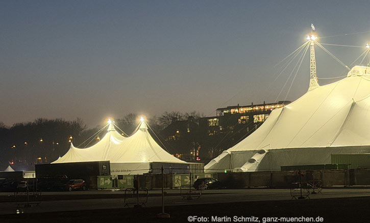 Alegria  von Cirque du Soleil auf der Theresienwiese (&copy;Foto: Martin Schmitz) 